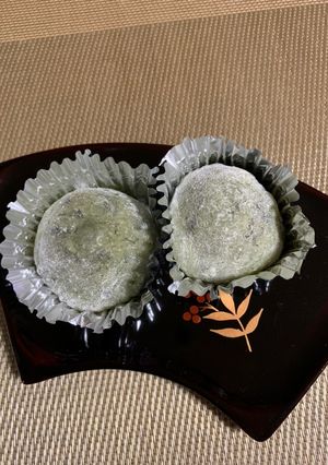 レンジでよもぎ餅-レシピのメイン写真
