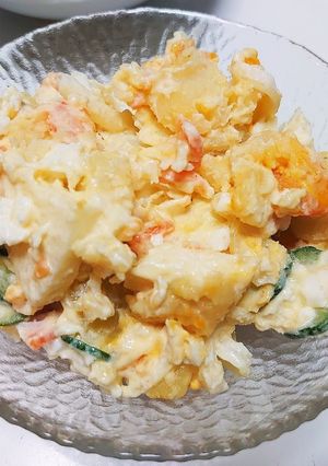 りんご入りのポテトサラダ-レシピのメイン写真