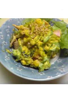 余ったかぼちゃの甘煮でかぼちゃサラダ♪-レシピのメイン写真