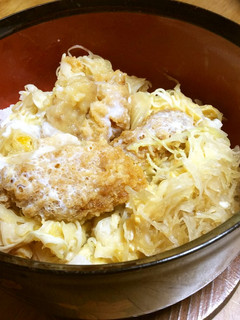 丼(キャベツ・コロッケ・卵)-レシピのメイン写真