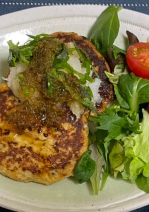 簡単！豆腐ハンバーグ-レシピのメイン写真