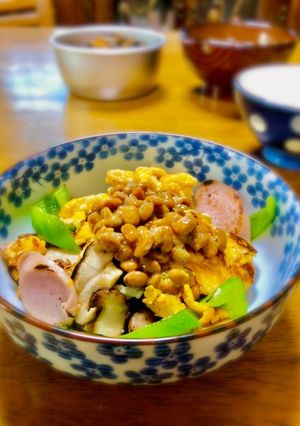 ピー玉納豆223kcal-レシピのメイン写真