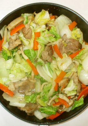 豚バラ肉中華風白菜炒め♪簡単-レシピのメイン写真