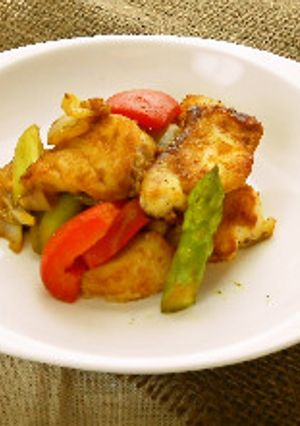 タラのカレーソテー（透析食）-レシピのメイン写真