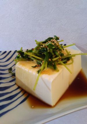 ピリ辛ナムルのせ冷ややっこ-レシピのメイン写真