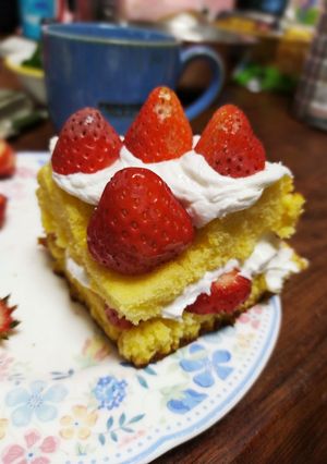 シフォンケーキ〜いちご〜-レシピのメイン写真