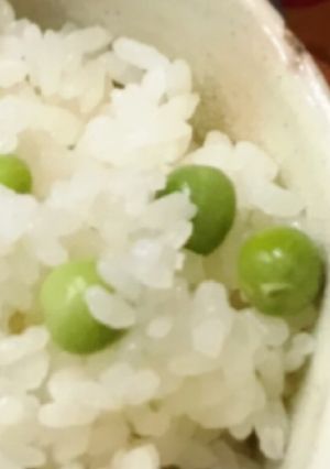 えんどう豆ごはん♡ 美味しい♪旬-レシピのメイン写真