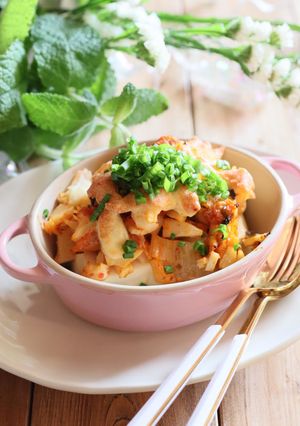 簡単アレンジ！お酒がすすむ！豆腐グラタン-レシピのメイン写真