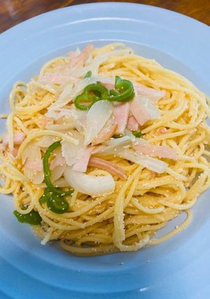 野菜たっぷり！　明太子パスタ-レシピのメイン写真