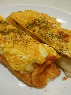 ★お手軽エッグチーズトースト★-レシピのメイン写真