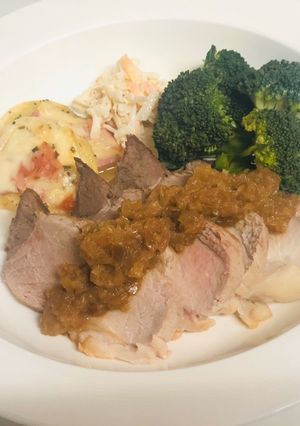 ローストポーク イモピザ-レシピのメイン写真