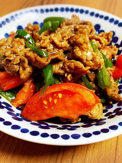 牛肉とトマトの中華炒め-レシピのメイン写真