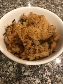 材料二つ de 簡単ツナ塩昆布炊込みご飯-レシピのメイン写真