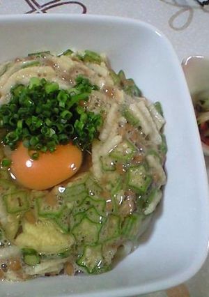 99簡単　ネバネバおうどん-レシピのメイン写真