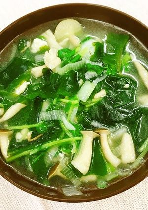 わかめスープ-レシピのメイン写真