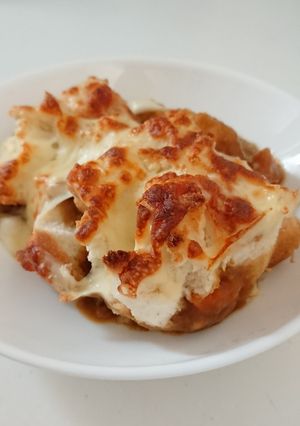 超簡単！パンのカレーグラタン風-レシピのメイン写真