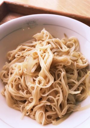 もやしと素麺のチャンプル(豉油皇炒麵風)-レシピのメイン写真
