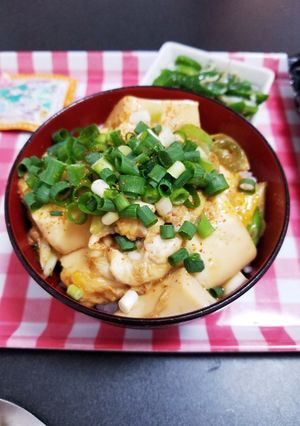 豆腐の卵とじ丼-レシピのメイン写真