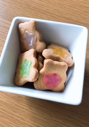 材料5つで簡単！ステンドグラスクッキー-レシピのメイン写真