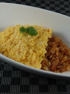簡単♪お味噌オムライス-レシピのメイン写真