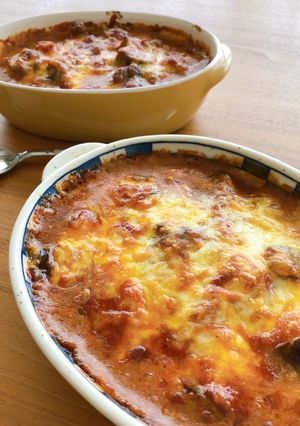 ナスのミートグラタン☆カレー風味-レシピのメイン写真