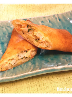 たけのことエビの春巻き-レシピのメイン写真