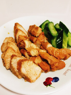 煮汁活用◎鶏胸肉のチャーシュー-レシピのメイン写真