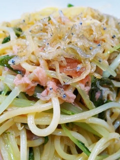 さっぱりカリカリ★和風梅じゃこツナパスタ-レシピのメイン写真