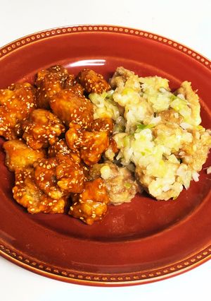 ヤンニョムチキン ねぎ塩ザンギ-レシピのメイン写真