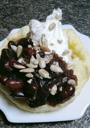 【超簡単】小豆餡とクリームチーズのタルト-レシピのメイン写真