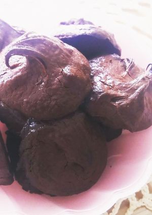 焼きチョコのようなザクザクチョコクッキー-レシピのメイン写真