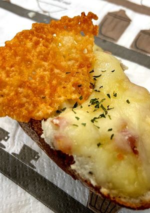 チーズとベーコンポテトのオープンサンド-レシピのメイン写真