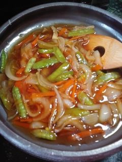 甘酢あん(簡単)揚げ物にピッタリ-レシピのメイン写真