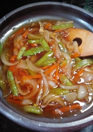 甘酢あん(簡単)揚げ物にピッタリ-レシピのメイン写真