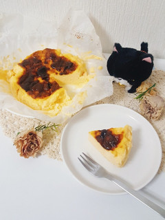超簡単!バスクチーズケーキ!第2弾!-レシピのメイン写真