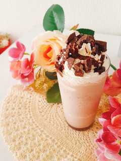 チョコレートクリームチップフラペチーノ-レシピのメイン写真