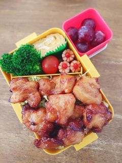 焼き鳥弁当♪-レシピのメイン写真
