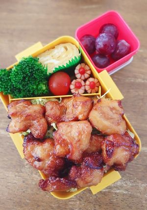 焼き鳥弁当♪-レシピのメイン写真