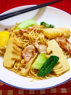 春のオイスターバター焼きそば-レシピのメイン写真