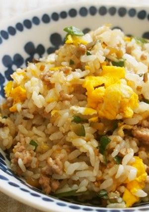 手作り山形だし入りチャーハン!食感美味!-レシピのメイン写真