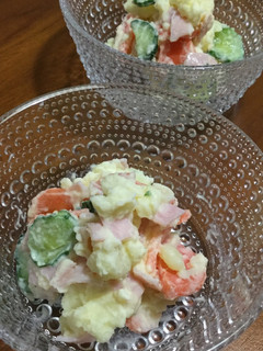 ☆超簡単 レンジでポテトサラダ-レシピのメイン写真