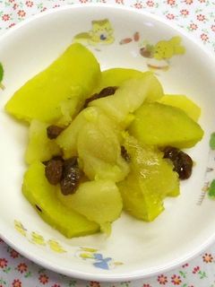保育園給食★さつま芋とりんごの重ね煮-レシピのメイン写真