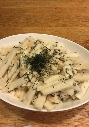 簡単♪麺汁と山芋-レシピのメイン写真