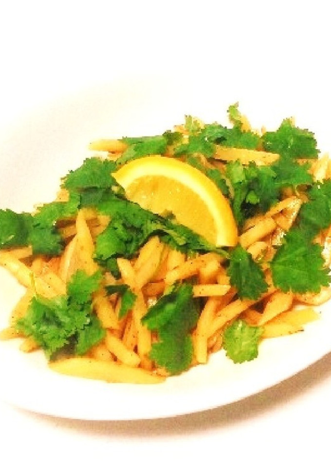 新じゃがのタイ風シャキシャキ炒め-レシピのメイン写真