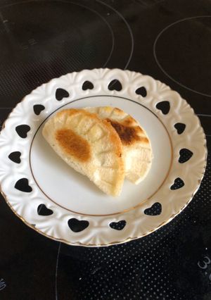 ♪ホットサンド　餃子風♪-レシピのメイン写真