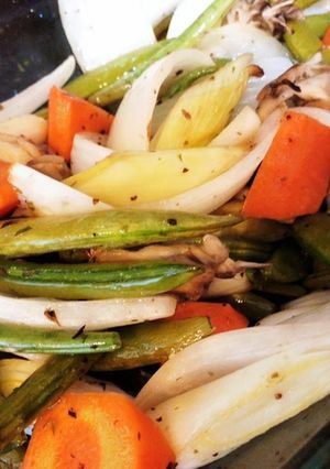 簡単！野菜たっぷりのオーブン焼き-レシピのメイン写真
