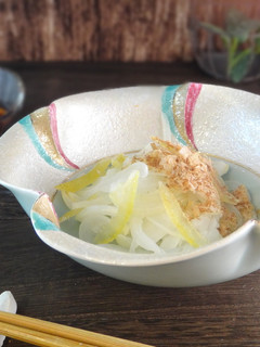 レンチンだけ 新玉ねぎ おかかポン酢-レシピのメイン写真