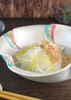 レンチンだけ　新玉ねぎ　おかかポン酢-レシピのメイン写真