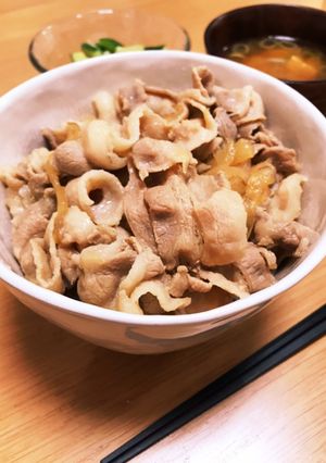 【シンプルに！】豚丼-レシピのメイン写真