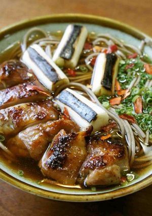 きじ焼き蕎麦-レシピのメイン写真